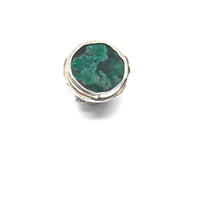 Load image into Gallery viewer, Chrysocolla Ring - Topaz Custom Jewelry
