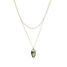 Load image into Gallery viewer, Long Labradorite Arrow - Topaz Custom Jewelry