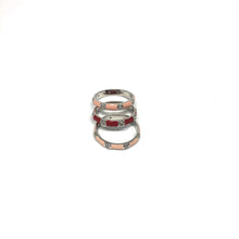 Load image into Gallery viewer, Thin Enamel Rings,Colorful Enamel Ring,Stackable Enamel Ring,Topaz Jewelry

