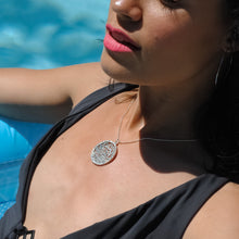 Load image into Gallery viewer, Sterling Silver Shema Israel Necklace,Judaica Jewelry,Jewish Jewelry, - Topaz Jewelry