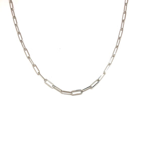 Paperclip Gold Chain - Topaz Jewelry