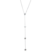 Load image into Gallery viewer, Star Lariat Necklace, Star Necklace,Dainty Star Necklace
