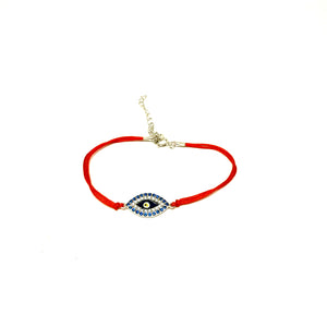Red String Mini Evil eye Bracelet