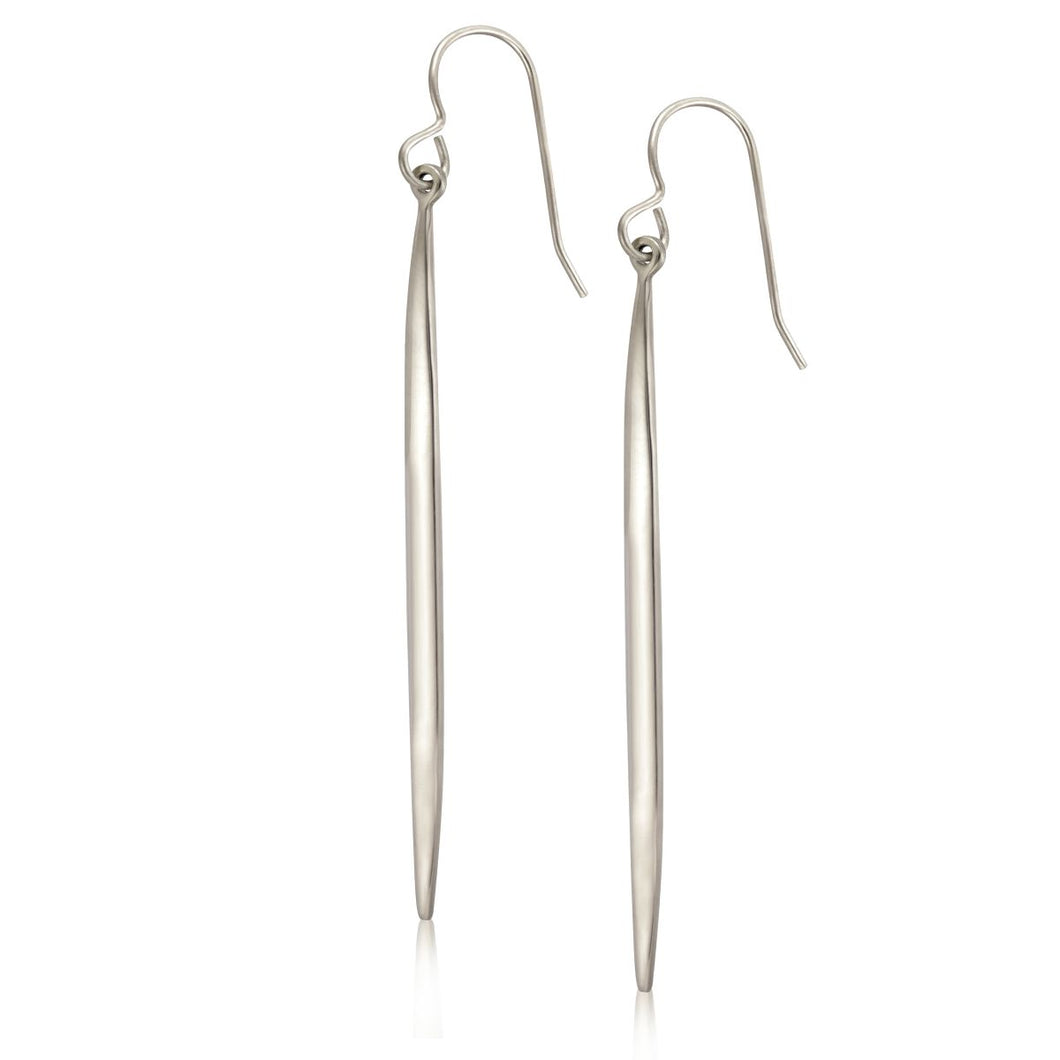 Silver Stick Earrings - Topaz Jewelry