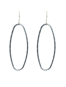 Oval Earrings - Topaz Jewelry