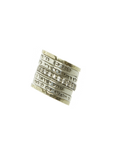 Load image into Gallery viewer, Four Blessing Meditation Ring - Topaz Jewelry
