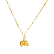Load image into Gallery viewer, Elephant Necklace - Topaz Jewelry
