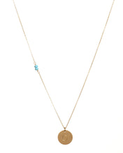 Load image into Gallery viewer, Initial Necklace O - Topaz Jewelry
