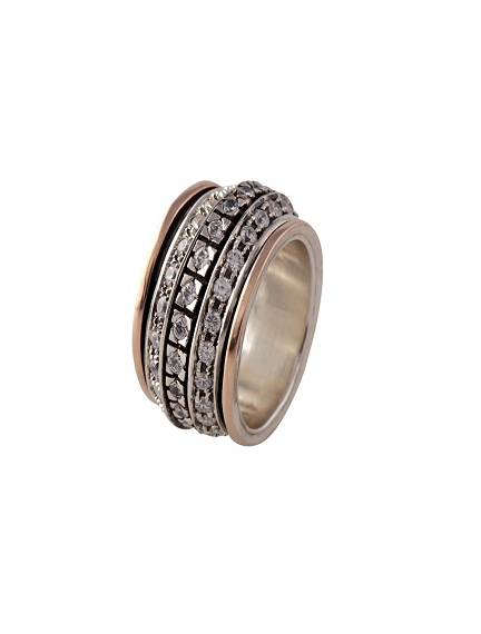 Zen Meditation Ring - Topaz Jewelry