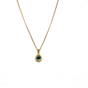 Evil Eye Necklace - Topaz Custom Jewelry
