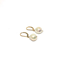 Load image into Gallery viewer, Pearl Earrings,Classic Pearl Earrings,Leaverback Pearl Earrings,Topaz Jewelry
