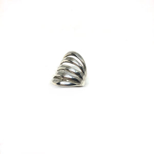 Sterling Silver Statement Ring, Everyday Silver Ring, Topaz Jewelry