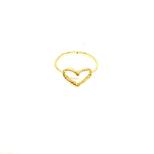Heart Ring - Topaz Jewelry