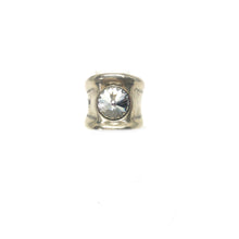 Load image into Gallery viewer, Silver Statement Ring,Swarovski Crystal Statement Ring,Topaz Jewelry
