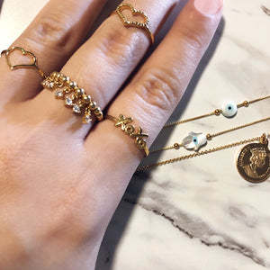 Heart Ring - Topaz Jewelry