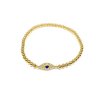 Load image into Gallery viewer, Sparkly Evil Eye - Topaz Jewelry
