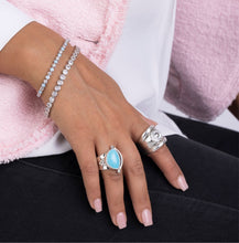 Load image into Gallery viewer, Sterling Silver Tennis Bracelet,Cubic Zirconia Tannis Bracelet,Topaz Jewelry
