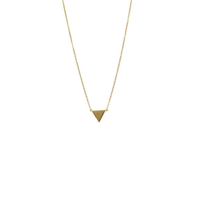Triangle Necklace - Topaz Custom Jewelry