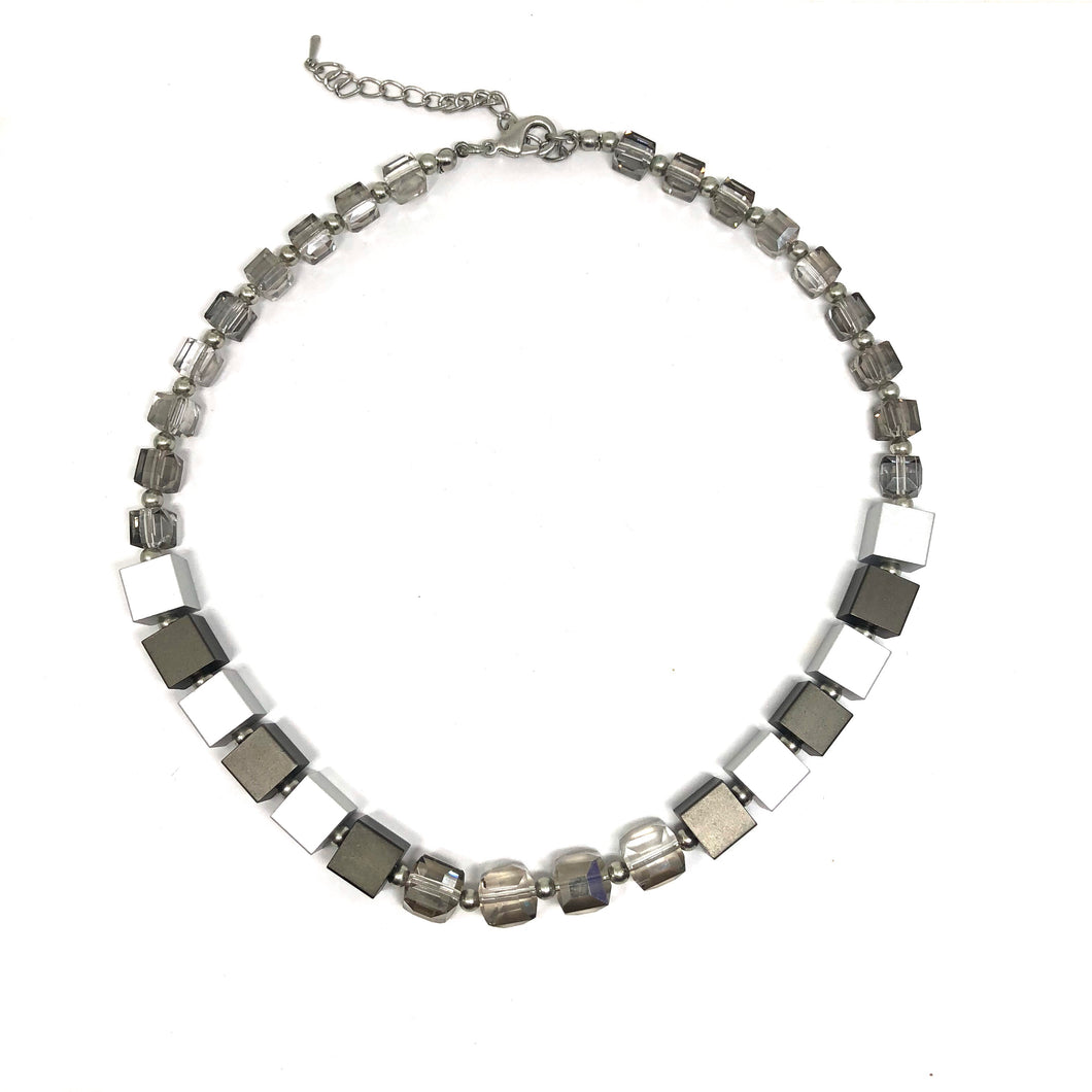 Cube Necklace - Topaz Custom Jewelry