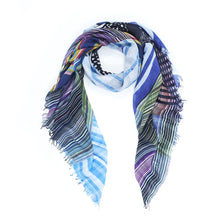 Load image into Gallery viewer, Bette Davis Scarf,,Colourful Scarf, Suzy Roher - Topaz Jewelry
