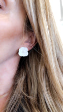 Load image into Gallery viewer, Lotus Flower Earrings - Topaz Custom Jewelry

