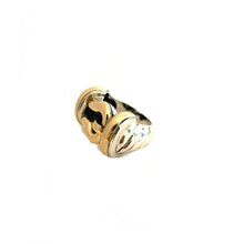 Load image into Gallery viewer, Mix Sterling Silver,14K Yellow Gold,Statement Ring,Topaz Jewelry
