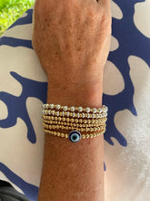 Load image into Gallery viewer, Gold Stretchy Bracelet
