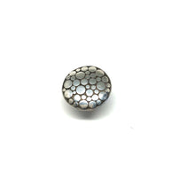 Load image into Gallery viewer, Dotted Circular Ring,Silver Statement Ring,Round Statement Ring, - Topaz Jewelry
