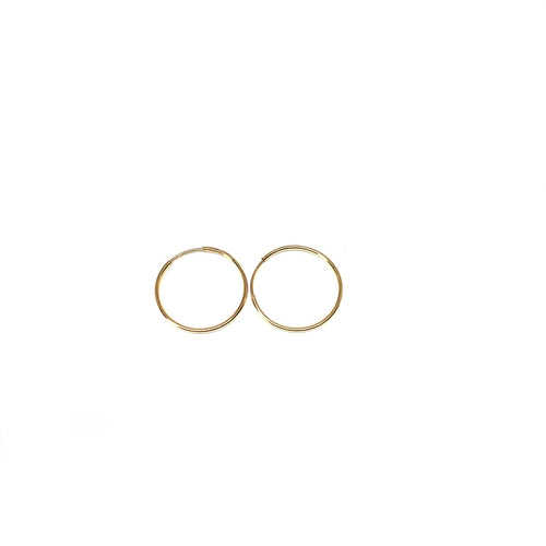 Gold Filled Small Hoop Earrings ,Lyla Hoop Earrings - Topaz Jewelry