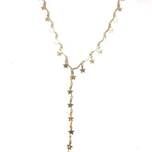 Load image into Gallery viewer, Stars Lariat Necklace - Topaz Custom Jewelry
