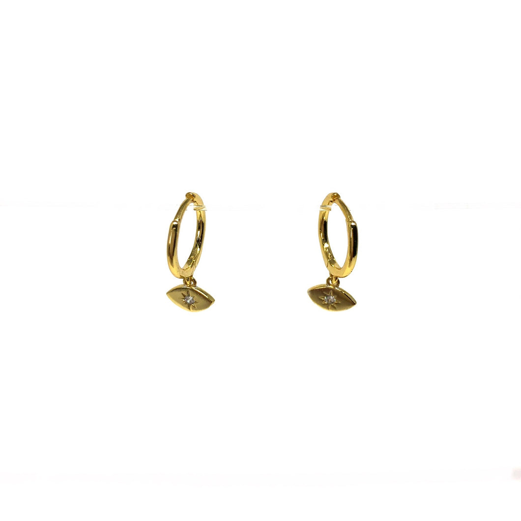 Erin Earrings - Topaz Custom Jewelry