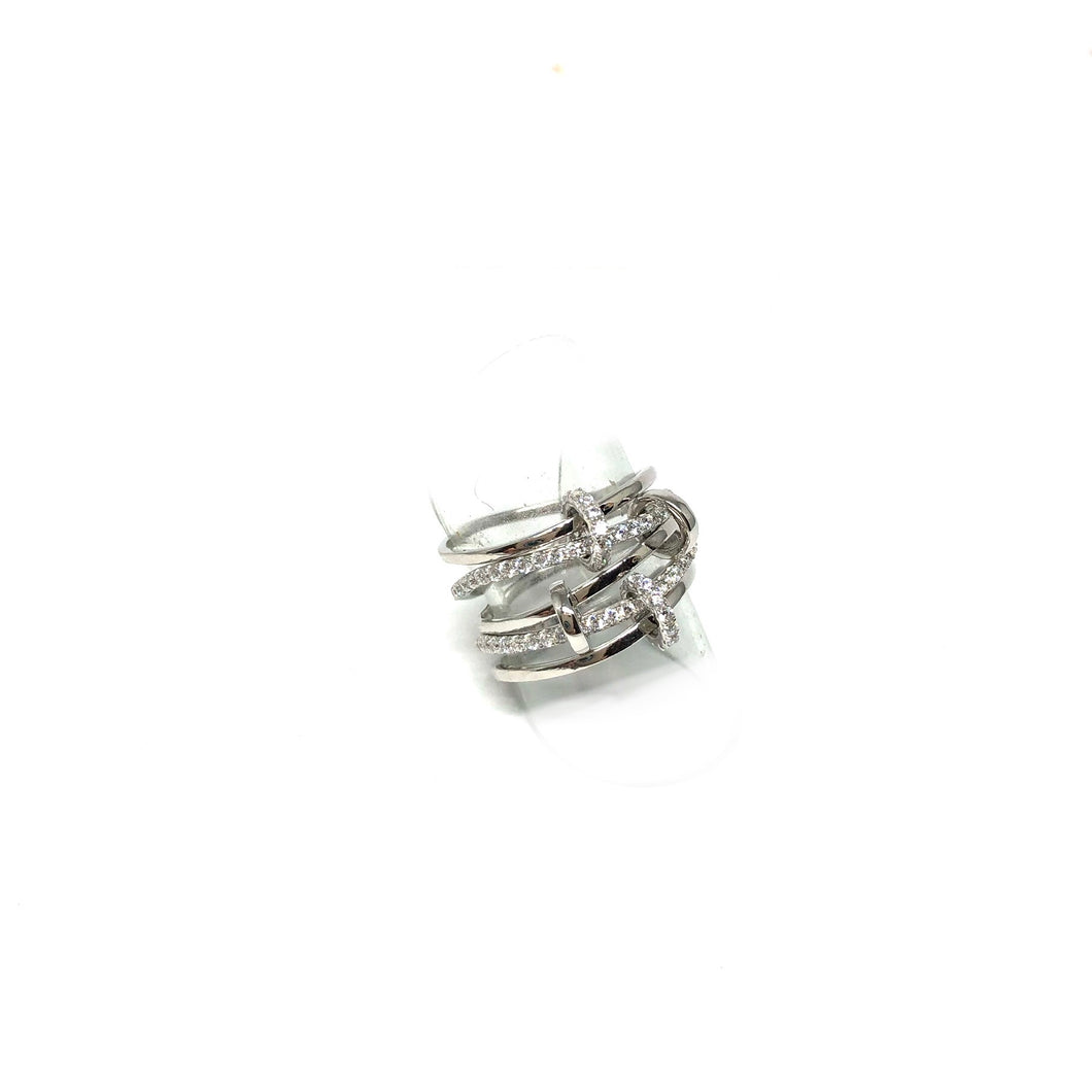 Entwined ring - Topaz Custom Jewelry