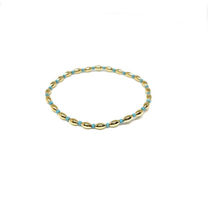 Oval Blue Bracelet