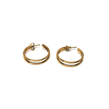 Load image into Gallery viewer, Double Hoop Earrings - Topaz Jewelry
