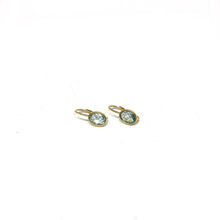 Load image into Gallery viewer, Blue Topaz Earrings - Topaz Custom Jewelry
