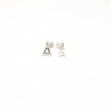 Load image into Gallery viewer, Initial A Studs Earrings - Topaz Jewelry
