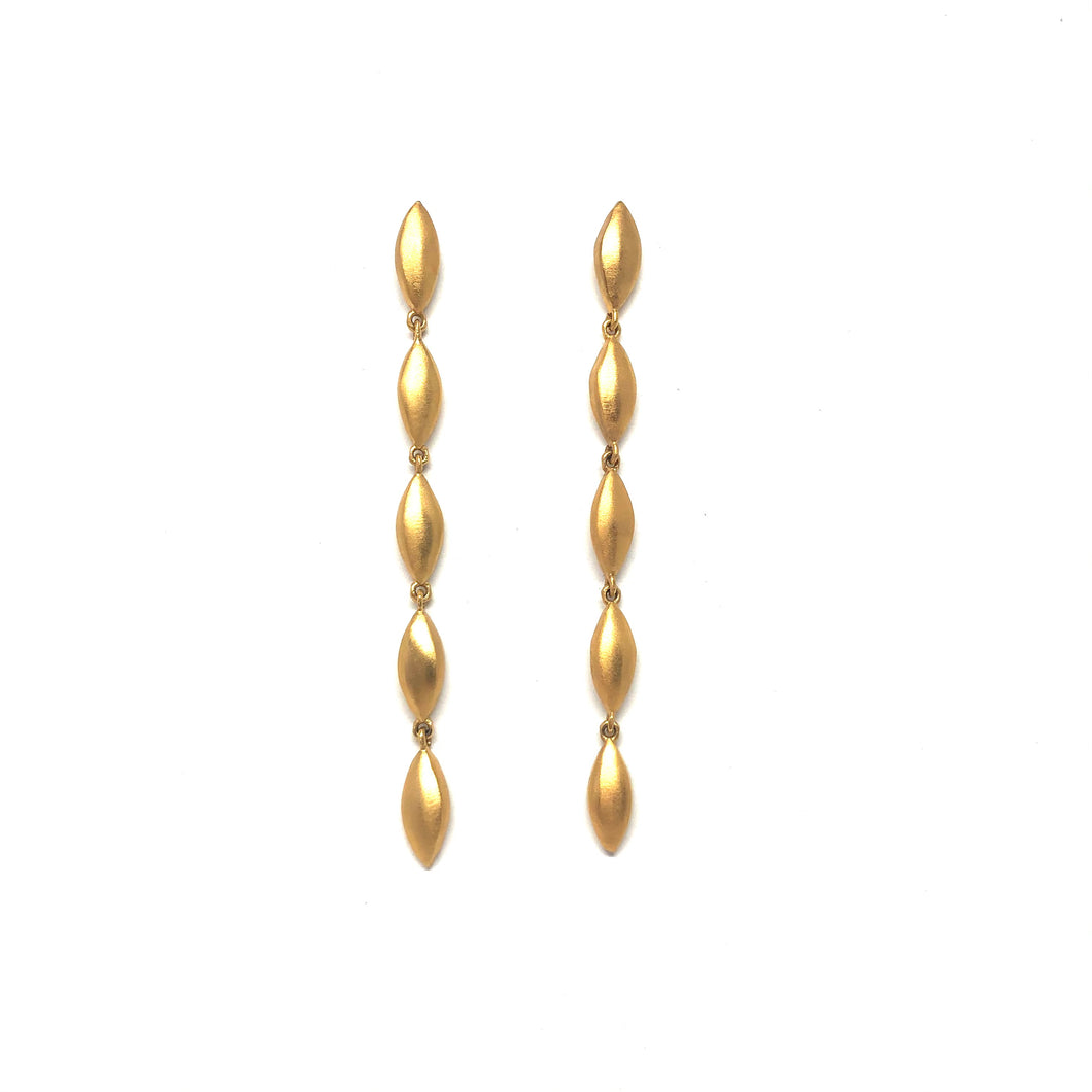 Iris Drop Earrings - Topaz Jewelry
