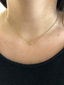 Mini Squares Necklace - Topaz Jewelry