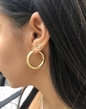 Load image into Gallery viewer, Natasha Hoop Earrings - Topaz Jewelry
