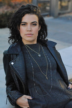 Load image into Gallery viewer, Black Paperclip Chain - Topaz Jewelry
