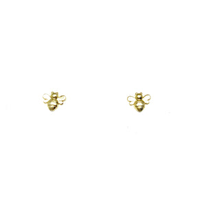 Busy Bee Stud Earrings - Topaz Custom Jewelry