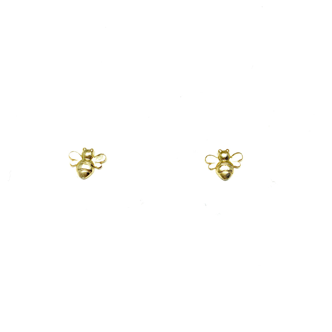 Busy Bee Stud Earrings - Topaz Custom Jewelry