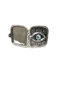 Locket Ring - Topaz Jewelry