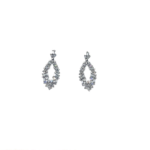 Baguette Earrings - Topaz Jewelry