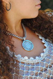 Dot Silver Hoop Earrings, Detailed Medium Silver Hoop Earrings, Topaz Jewelry 