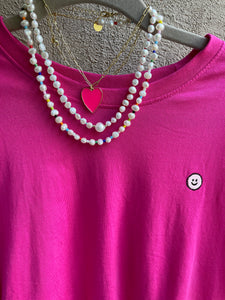 Pearl Necklace,Pearl Choker,Colour Pop Pearl Necklace,Topaz Jewelry
