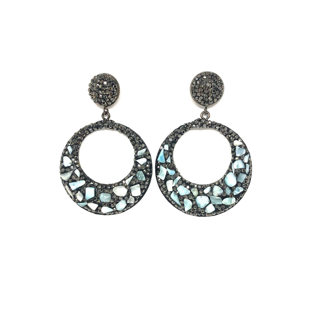 Rylie Earrings - Topaz Custom Jewelry