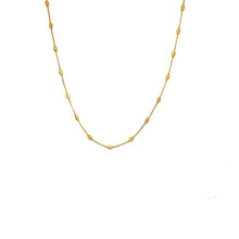 Load image into Gallery viewer, Textured Beads Necklace - Topaz Custom Jewelry
