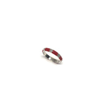 Load image into Gallery viewer, Thin Enamel Rings,Colorful Enamel Ring,Red Stackable Enamel Ring,Topaz Jewelry
