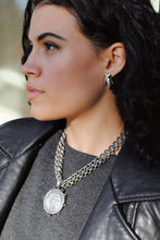 Load image into Gallery viewer, Sterling Silver X Earrings ,Everyday Earrings- Topaz Custom Jewelry
